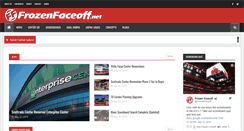 Desktop Screenshot of frozenfaceoff.net